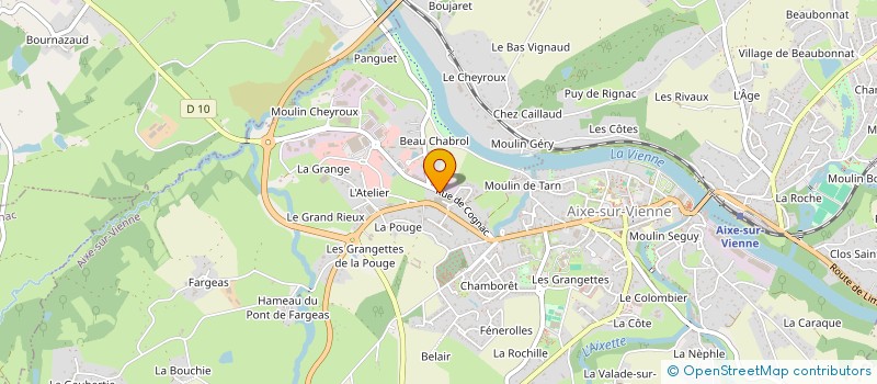 localisation de l'entreprise MONSIEUR JEAN BRANDY à AIXE-SUR-VIENNE