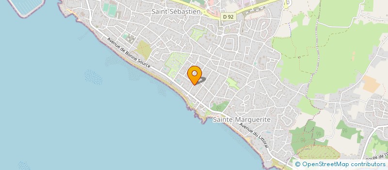 localisation de l'entreprise MONSIEUR JEAN BRANGEON  PORNICHET