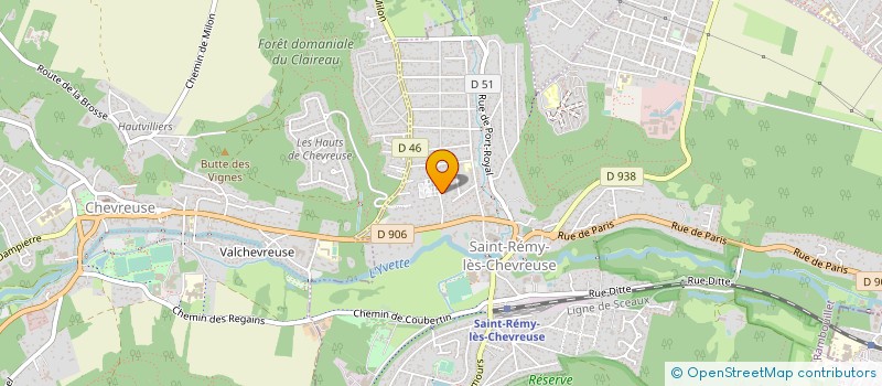 localisation de l'entreprise MONSIEUR JEAN BRASIER à SAINT-REMY-LES-CHEVREUSE