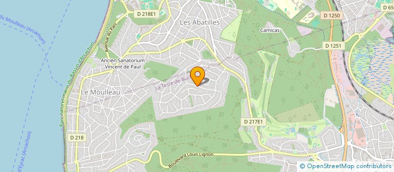 localisation de l'entreprise MONSIEUR JEAN BRAU à LA TESTE-DE-BUCH