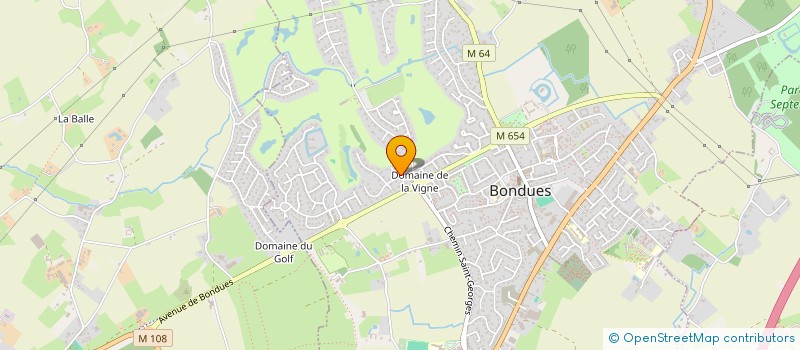 localisation de l'entreprise MONSIEUR JEAN BRAUD  BONDUES