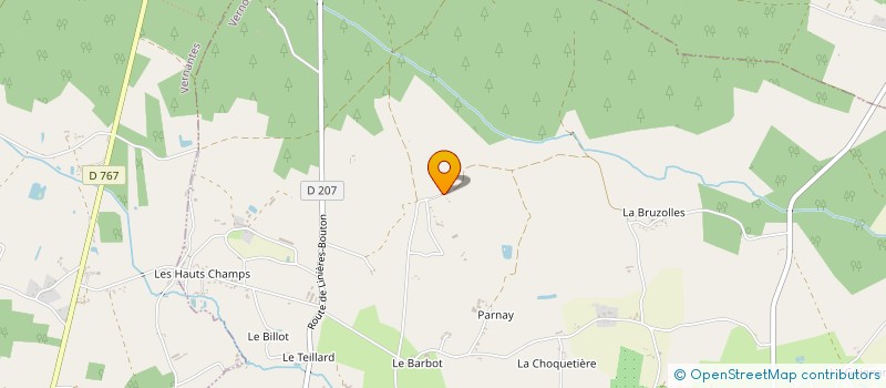 localisation de l'entreprise MONSIEUR JEAN BRAULT  NOYANT-VILLAGES