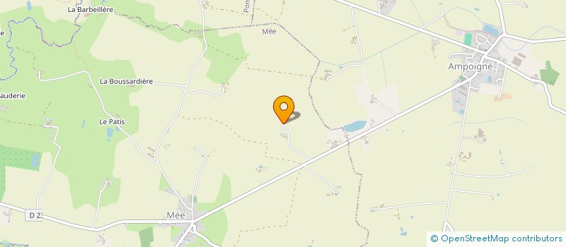 localisation de l'entreprise MONSIEUR JEAN BRAULT  MEE