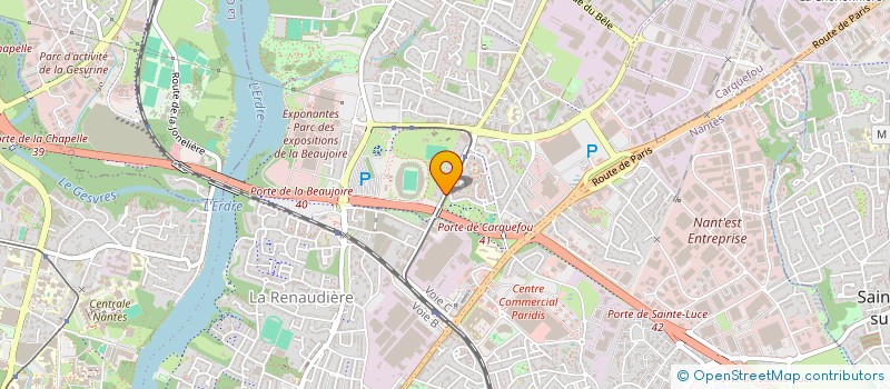 localisation de l'entreprise MONSIEUR JEAN BRAY à NANTES
