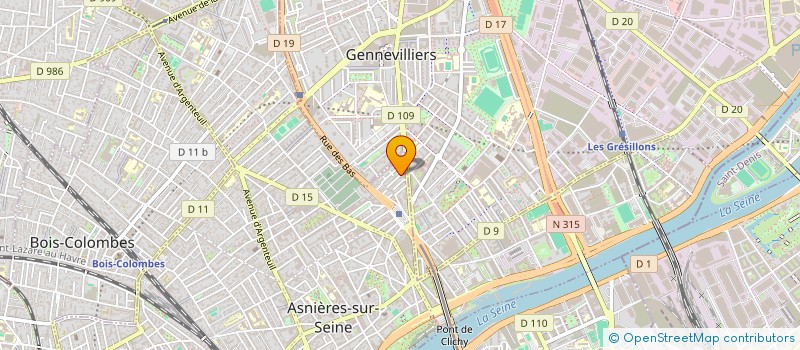 localisation de l'entreprise MONSIEUR JEAN BRAYER à ASNIERES-SUR-SEINE