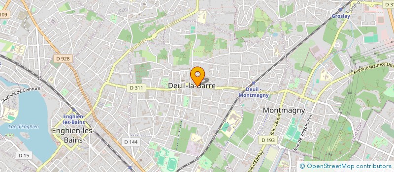 localisation de l'entreprise MONSIEUR JEAN BREANT  DEUIL-LA-BARRE