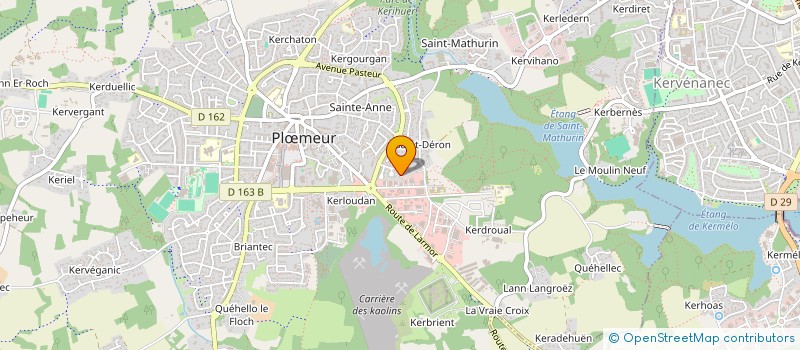 localisation de l'entreprise MONSIEUR JEAN BREDEMESTRE  PLOEMEUR