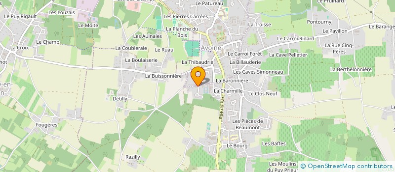 localisation de l'entreprise MONSIEUR JEAN BREMARD  BEAUMONT-EN-VERON