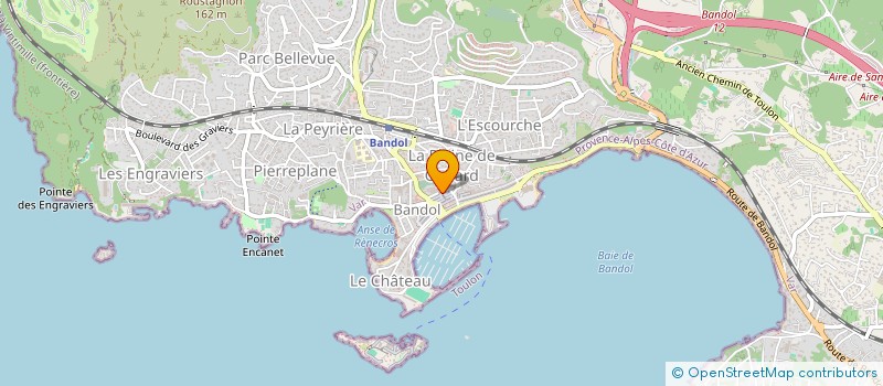 localisation de l'entreprise MONSIEUR JEAN BRES à BANDOL