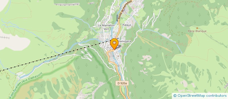 localisation de l'entreprise MONSIEUR JEAN BRESSOLLES à CAUTERETS