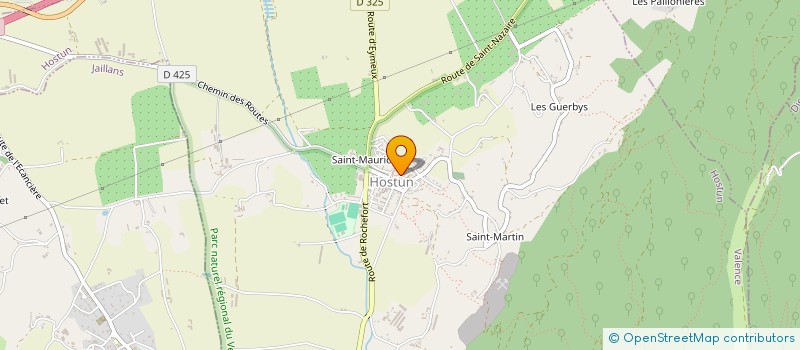 localisation de l'entreprise MONSIEUR JEAN BRESSON  HOSTUN