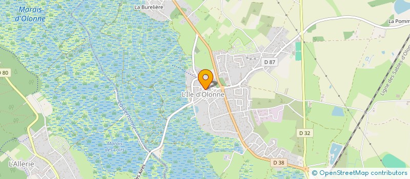 localisation de l'entreprise MONSIEUR JEAN BRETHOME à L'ILE-D'OLONNE