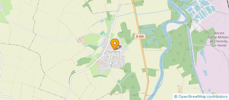 localisation de l'entreprise MONSIEUR JEAN BREUILLE  CHICHERY