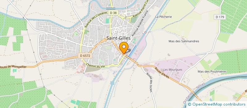 localisation de l'entreprise MONSIEUR JEAN BREYSSE à SAINT-GILLES