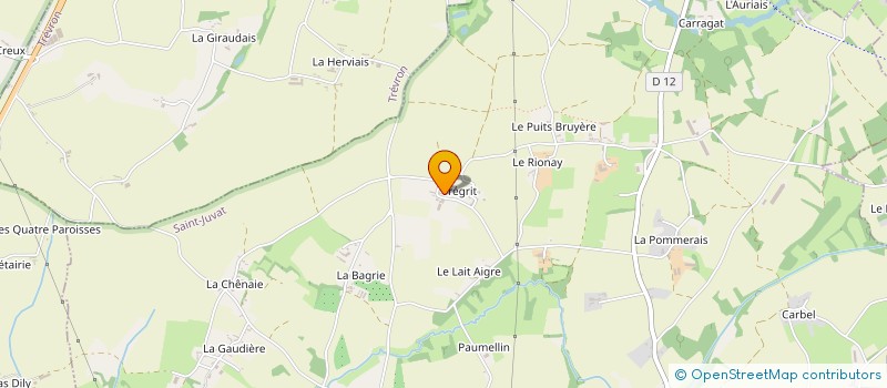 localisation de l'entreprise MONSIEUR JEAN BRIAND  SAINT-JUVAT