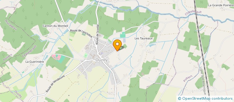 localisation de l'entreprise MONSIEUR JEAN BRICAULT  OUZILLY