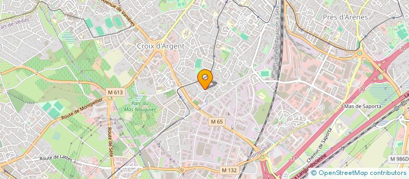 localisation de l'entreprise MONSIEUR JEAN BRICCO à MONTPELLIER