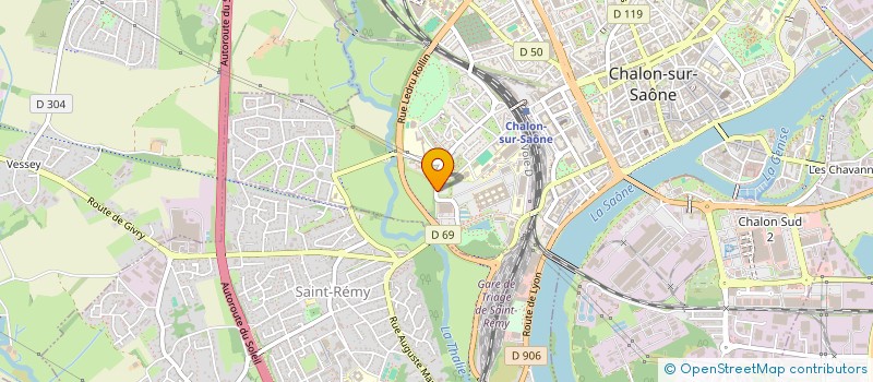 localisation de l'entreprise MONSIEUR JEAN BRICE à CHALON-SUR-SAONE