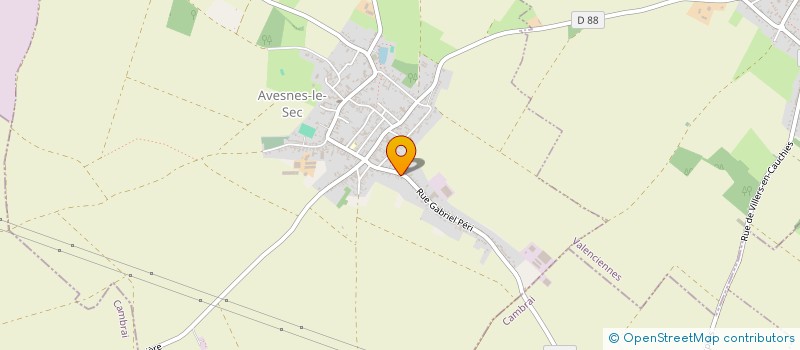 localisation de l'entreprise MONSIEUR JEAN BRICQUET à AVESNES-LE-SEC