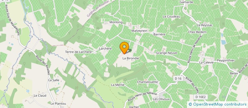localisation de l'entreprise MONSIEUR JEAN BRIESE à MONESTIER