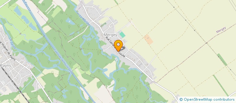 localisation de l'entreprise MONSIEUR JEAN BRIET  MERGEY