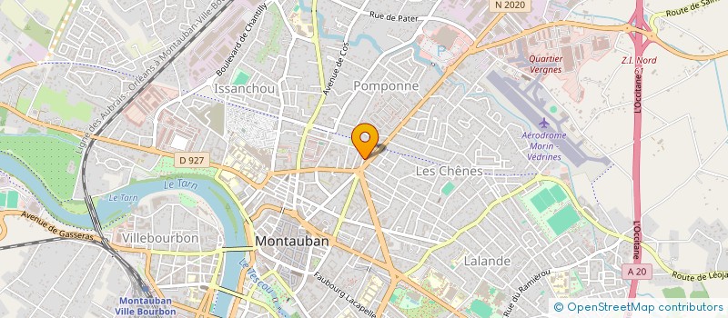 localisation de l'entreprise MONSIEUR JEAN BRIGNON  MONTAUBAN