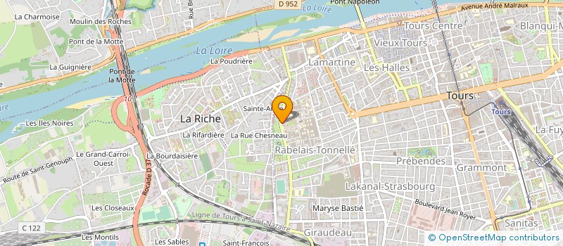 localisation de l'entreprise MONSIEUR JEAN BRILHAULT à TOURS