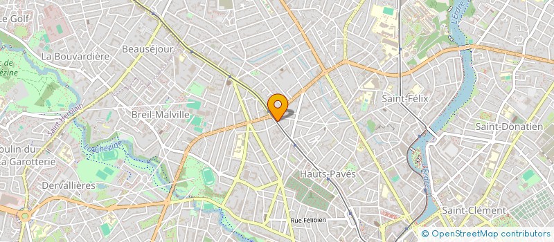 localisation de l'entreprise MONSIEUR JEAN BRILLOUET à NANTES