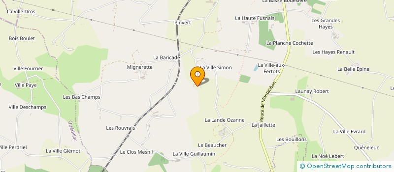 localisation de l'entreprise MONSIEUR JEAN BRINDEJONC  MEDREAC