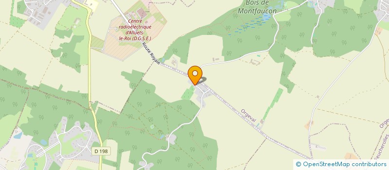 localisation de l'entreprise MONSIEUR JEAN BRINDEJONC DE BERMINGHAM  CRESPIERES