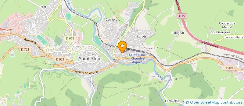 localisation de l'entreprise MONSIEUR JEAN BRINGUET à SAINT-FLOUR