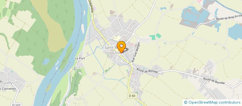 localisation de l'entreprise MONSIEUR JEAN BRINTET à SAINT-BENOIT-SUR-LOIRE