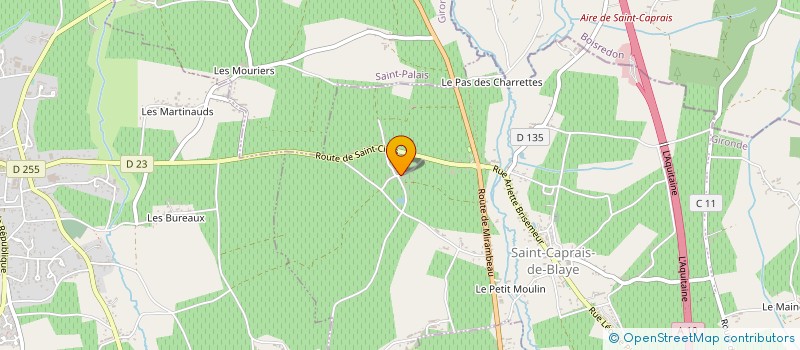 localisation de l'entreprise MONSIEUR JEAN BRIOLAIS  VAL-DE-LIVENNE