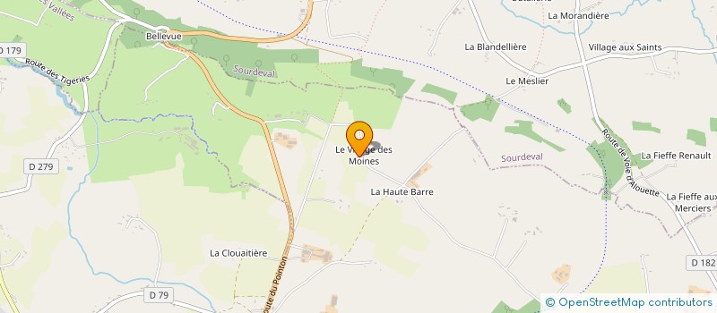 localisation de l'entreprise MONSIEUR JEAN BRIONNE  SAINT-CLEMENT-RANCOUDRAY