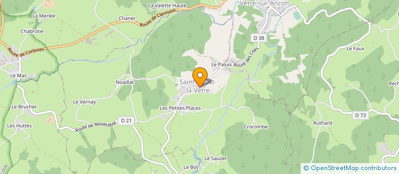 localisation de l'entreprise MONSIEUR JEAN BRISSAY à CERVIERES