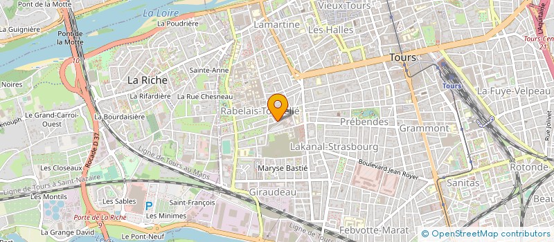localisation de l'entreprise MONSIEUR JEAN BRISSET à TOURS