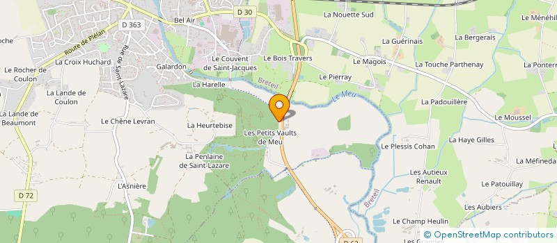 localisation de l'entreprise MONSIEUR JEAN BRISTHUILLE à MONTFORT-SUR-MEU