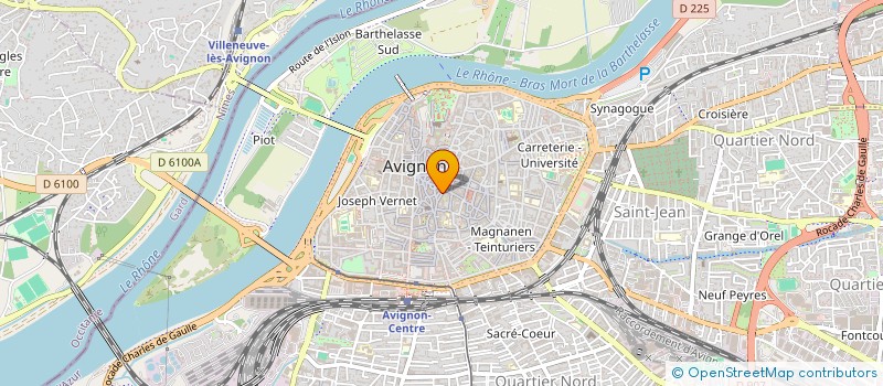 localisation de l'entreprise MONSIEUR JEAN BROCHE  AVIGNON