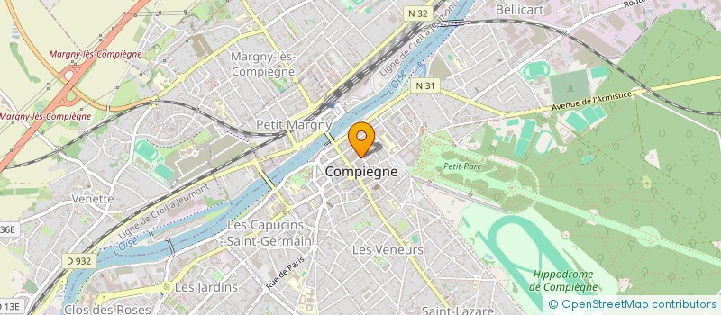 localisation de l'entreprise MONSIEUR JEAN BROCHENIN  COMPIEGNE