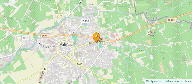 localisation de l'entreprise MONSIEUR JEAN BROCHENY à VALREAS