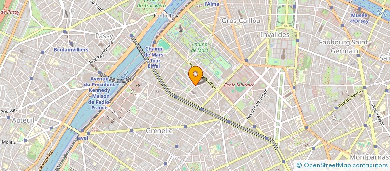 localisation de l'entreprise MONSIEUR JEAN BROSSARD  PARIS