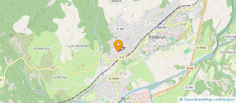 localisation de l'entreprise MONSIEUR JEAN BROSSOIS à EMBRUN