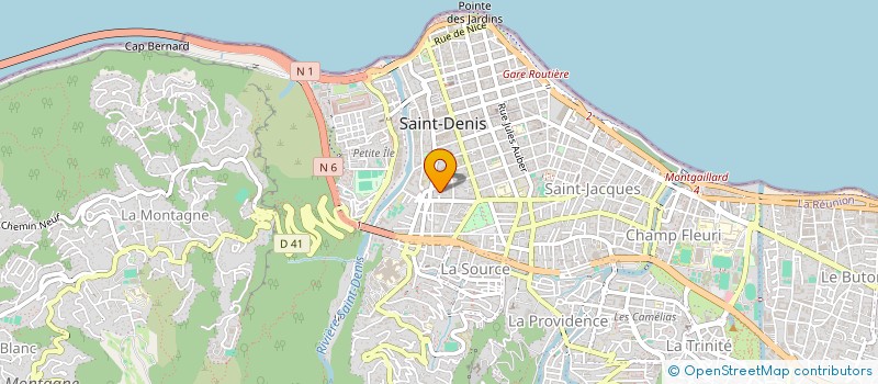 localisation de l'entreprise MONSIEUR JEAN BROTTIER à SAINT-DENIS