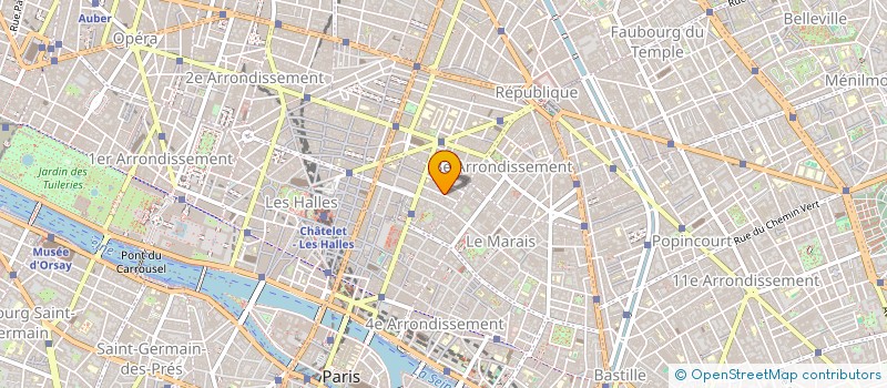 localisation de l'entreprise MONSIEUR JEAN BROUANT  PARIS