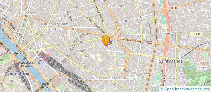 localisation de l'entreprise MONSIEUR JEAN BROUARD  PARIS