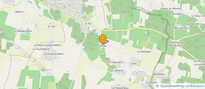 localisation de l'entreprise MONSIEUR JEAN BROUARD à BRISSAC LOIRE AUBANCE