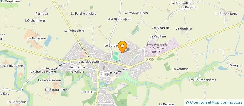localisation de l'entreprise MONSIEUR JEAN BROUHAN à BEAUPREAU-EN-MAUGES
