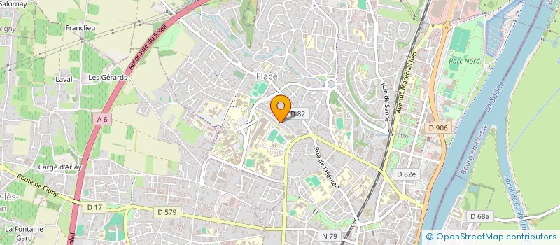 localisation de l'entreprise MONSIEUR JEAN BROUILLARD  MACON