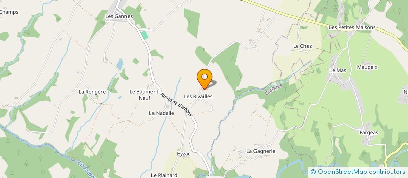 localisation de l'entreprise MONSIEUR JEAN BROUSSAUD à SAINT-GENEST-SUR-ROSELLE