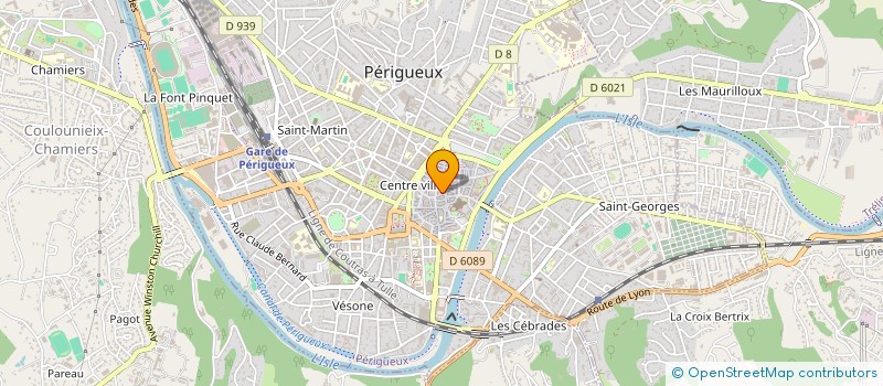 localisation de l'entreprise MONSIEUR JEAN BROUSSAUDIER à PERIGUEUX